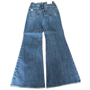 Levis 70s High Rise Flare Jeans Womens 27x29 Sonoma Step Medium Wash, Big E